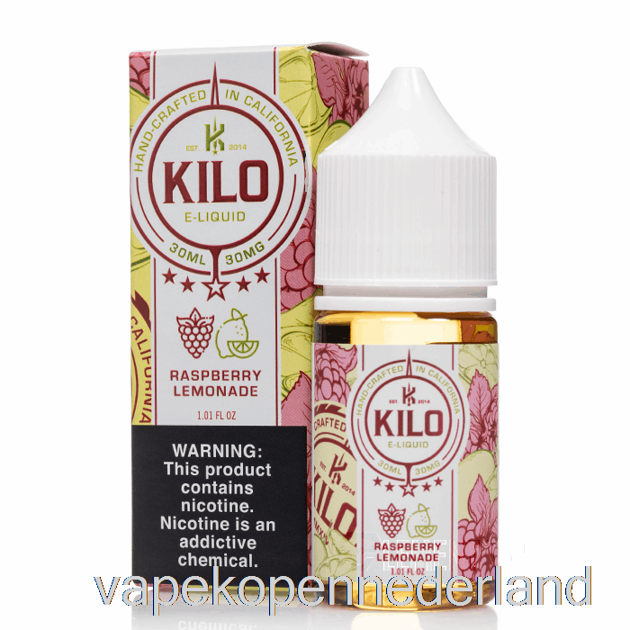 Vape Nederland Frambozenlimonade - Kilo Opwekkingszouten - 30ml 50mg